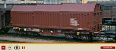 51016 Track HO, NMBS, telescopic hood car Shis, type 3614B0, company number: 31 81 466 8 170-1, TpIV.