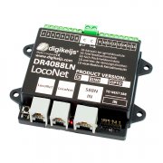 DR4088LN-GND LocoNet Feedback module with 16 integrated occupancy detectors.