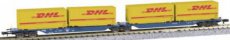 23729 DB set with 2 container wagons "DHL", TpV.