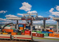120290 120290 Container bridge-crane.
