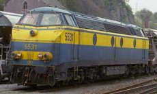 20.137 SNCB Diesel 5531, DC.