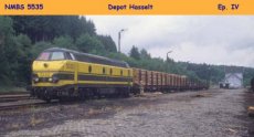 0.838 Spur HO, NMBS 5535, Hasselt-Depot, DCC.