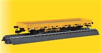 2315 2315 Lageboordwagen met aandrijving, geel, functioneel model voor gelijkstroom.