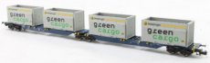 23718-4 DB Sggmrs 715 AG container car Green Cargo XXL.