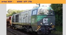 3039.01 Track HO, G2000 GTF 1756, DC.