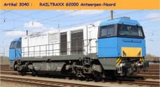 3040.01 Spur HO, RAILTRAXX G2000 Antwerpen-Noord, DC.