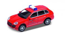 41688 41688 Porsche Cayenne Turbo, brandweer, rood, model afgewerkt