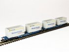 23718-8 23718-8 DB AG XXLContainer wagon Sggmrs 715 rivet freight.