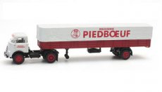 487.021.03 487.021.03 DAF vrachtwagen met 1-as trailer, cab.’59, Piedboeuf.