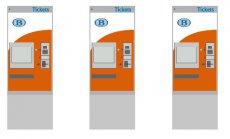70301 70301 NMBS Ticketautomat, 3 Stk.