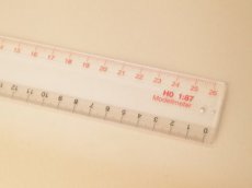 99006 Measuring rod - scale ruler 1/160 track N, 30 cm.