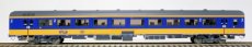 EX11158 EX11158 NS ICRm (ligne LGV Amsterdam-Bruxelles) Bpmz10 voiture de passagiers, couleur jaune/bleu, logo NS - SNCB, y compris l'éclairage de travail et