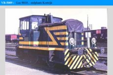 VB-5009.05 5009.5 Voie HO, SNCB, Locomotive n° 9010, AC dig (mfx) SOUND, Dépôt Kortrijk, IV. Versions AC uniquement pour les rails C Märklin !
