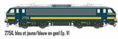 12563 NMBS 2756, blue and yellow, Ep. VI, AC digital.