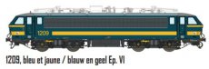 12596S 12596S NMBS 1209, blue and yellow, Ep. VI, AC digital Sound.