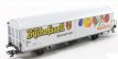 4785 4785 SBB, 4 Freight sliding wall boxcars Hbis with different lettering designs.
