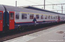 58541 58541 NMBS Eurofima express train passenger car 1st class TpV.