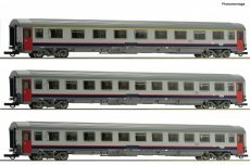 74063 74063 NMBS - 3-delige set: Eurofima coaches, TpV-VI.