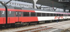 97635 Passenger coach ICR 1st class FYRA V.  New for 2023: With the new design of the ICR wagons, PIKO is consistently continuing the series of wagon f
