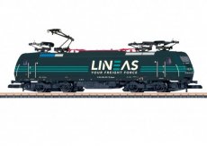 88487 Elektrische locomotief serie 186 uit de TRAXX-groep van Railpool, verhuurd aan Lineas.