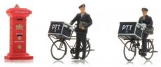 5870052 5870052 Postbodes op fiets met postbus.