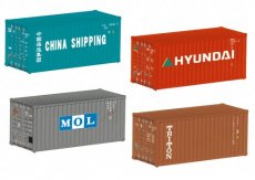 76553 76553 HO 20-Foot Container Set, VI.