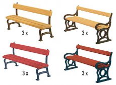 180443 180443 12 Park benches.