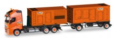 307031 307031 VOLVO FH GL XL hook lift trailer with 2 generators "BOELS".