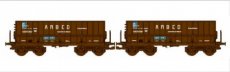 45.241 CFL Set B : 2 wagons à minerai 'ARBED Belval" autres numéros'.
