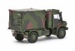 45 266 6000 26660 Track HO, Mercedes Benz Unimog 5023 with container.