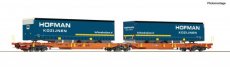 6600072 6600072 Track HO, Double pocket articulated wagon, type Sdggmrs/T2000, the Wascosa, TpVI.