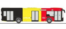 73051 Belgischer Bus LETEC Solaris Urbino 12 ´14.