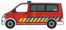 930963 930963 VW T6 Pompiers belges