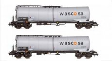 81077 VB-81077 D-WASCO Set 2 tank wagons "Wascosa".