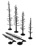 WTR1125 4 in to 6 in Armatures (Pine) HO